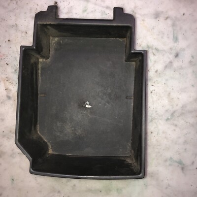1995-1999 Mitsubishi Eclipse center console tray closed lid dirty plastic D42