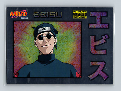 Ebisu Naruto Ninja Ranks Sensei Card NS6 Reverse Holo Rare LP/NM