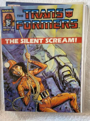 TRANSFORMERS BRITISH WEEKLY #137  MARVEL UK COMIC 1987