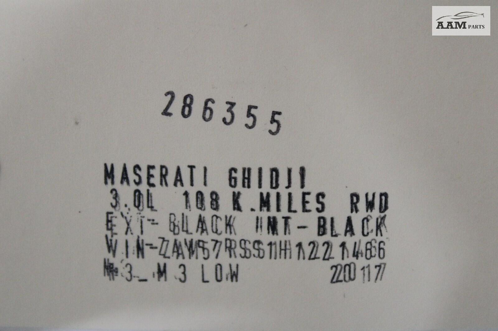 2017-2021 MASERATI GHIBLI M157 FRONT LEFT SIDE BRAKE STOP PEDAL 06700311050 OEM
