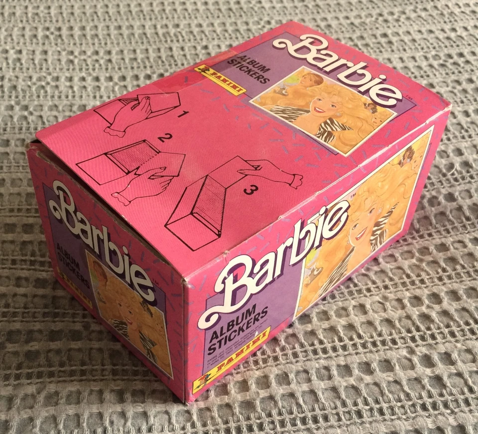 Adesivos para álbum 1989 Panini Barbie - 432 na caixa - Imagem 2 de 4