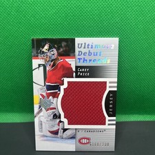 Carey Price Rookie Cards Checklist and Guide 35