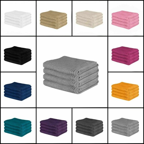 100 Egyptian Cotton Wilsford 4pk Bath Sheet Towel Sets Soft