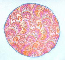 Lord R Colton Masterworks Pocket Round Vesuvio Gold Paisley Silk 75 Retail New
