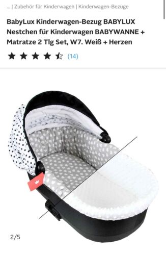Babylux Kinderwagen Bezug - NEU