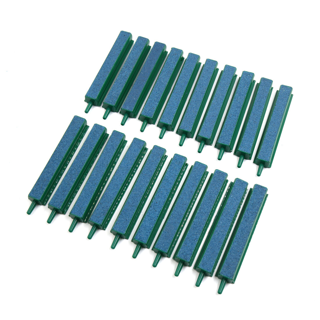 4.5" Piedra Verde De Burbuja De Aire Difusor Barras Para Peces De Acuario 20Pcs