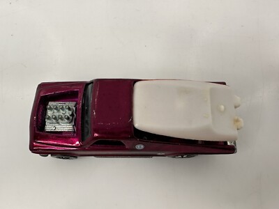 Rare Vintage 1969 Hot Wheels Redline Seasider Truck & Boat Magenta