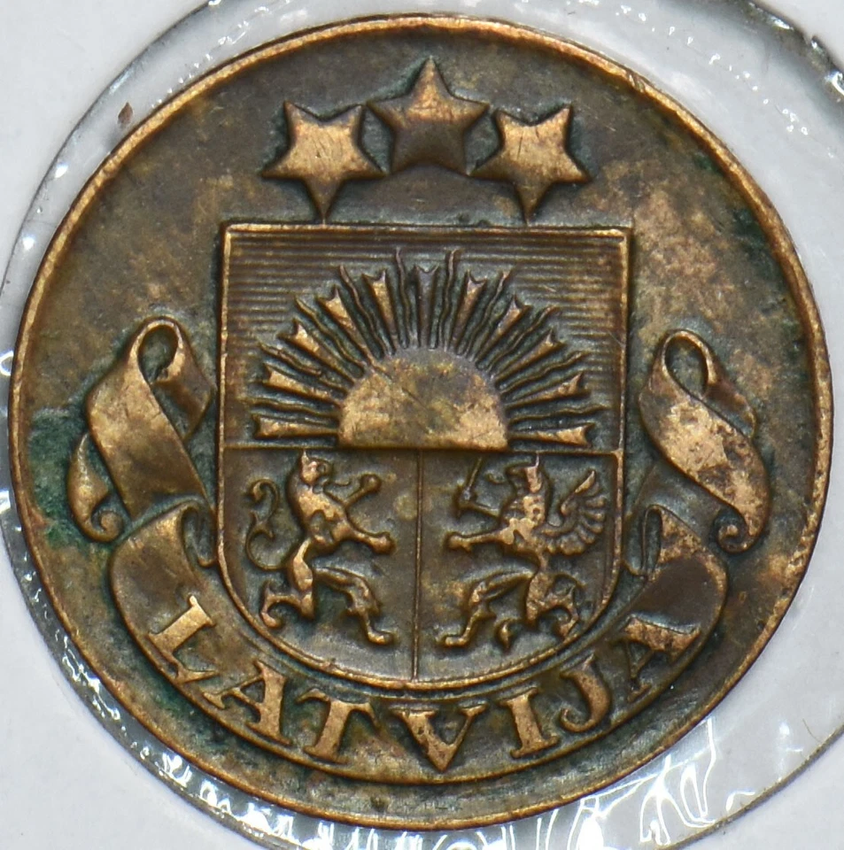 Latvia 1935 Santim 198334 combine shipping - Image 2 of 3