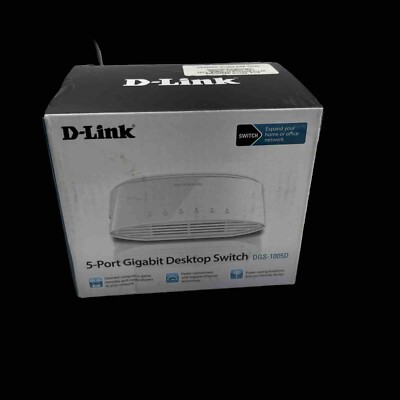 D-Link DGS-1005D Netzwerk Switch  5 Port 1 GBit/s
