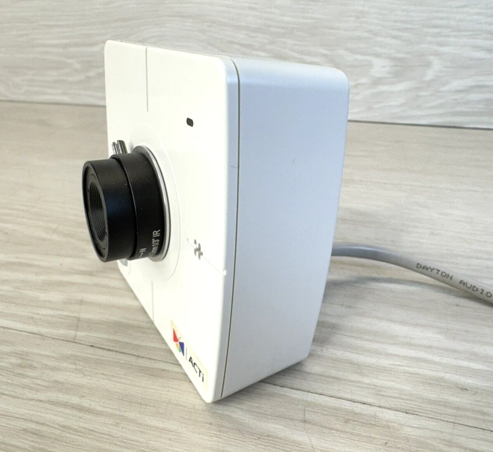 ACTi ACM-4201 IP PoE Cube Camera with PIR 3.5" Not Tested - Image 3 of 4