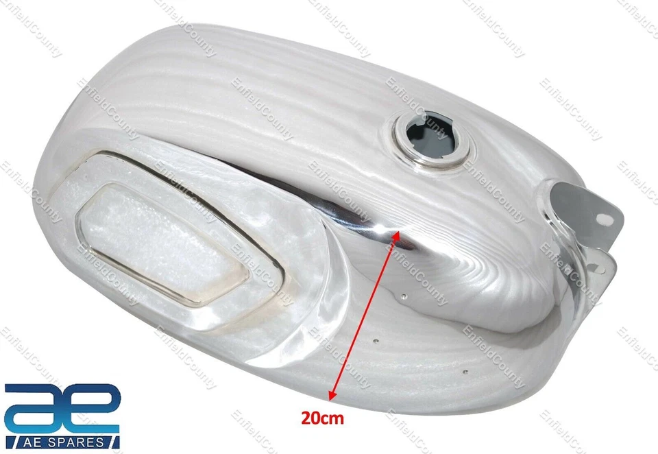 Kreidler Florett RS 50ccm Bicicletas 1967-1972 Gasolina Tanque Acero Cromo - Imagen 2 de 4