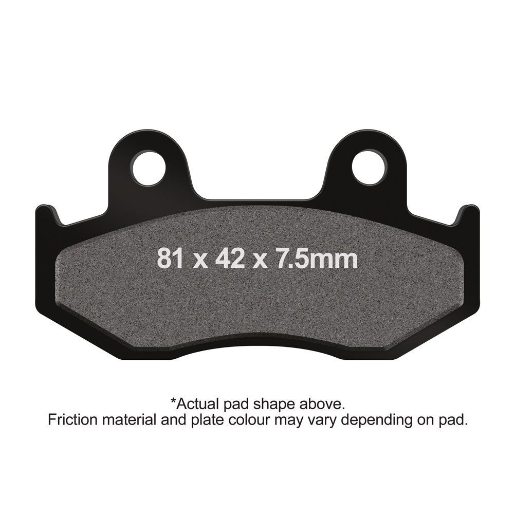 EBC Motorcycle TT Brake Pads Front Left Honda CR 500 RG 1986