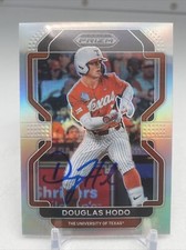 2022 Panini Prizm Draft Picks Silver Prizm PDP167 Douglas Hodo Signed Baltimore