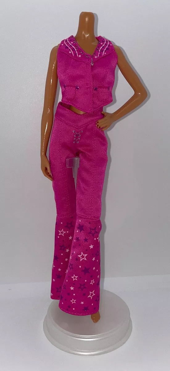 Conjunto Barbie Cowgirl c/ Chapéu e Brincos Filme 2023