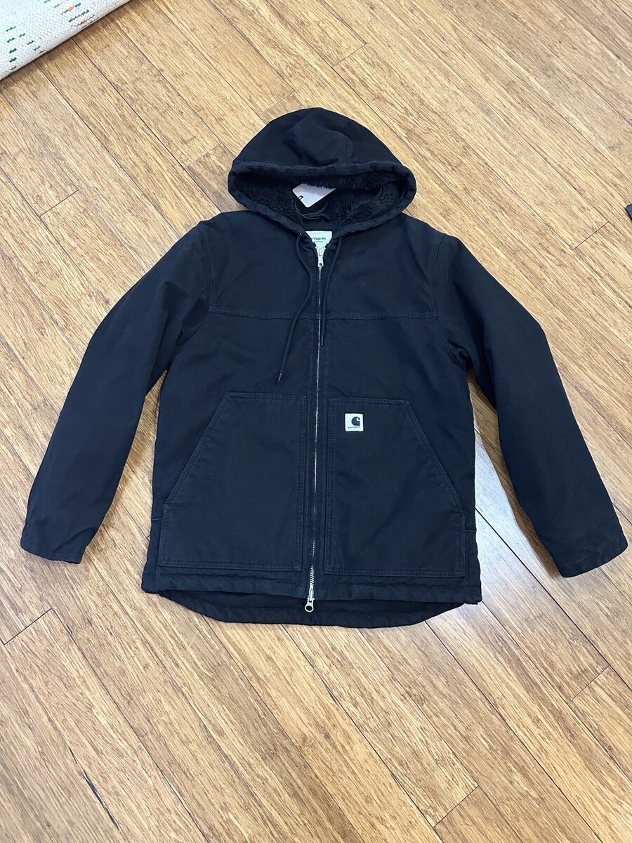 Carhartt WIP Women's Arlington Coat Medium Black Jacket | eBay Carhartt WIP Women's Arlington Coat Medium Black Jacket | eBay