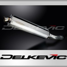 SUZUKI GSX1250FA 2010-2016 450mm OVAL STAINLESS BSAU SILENCER EXHAUST KIT