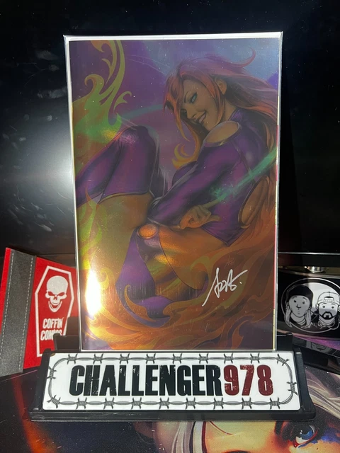 Tales of the Titans #1 Artgerm SIGNED FOIL VIRGIN w/ COA