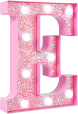 LED Marquee Light up Letters E   Light up Number Sign for Birthday Party,Girls R