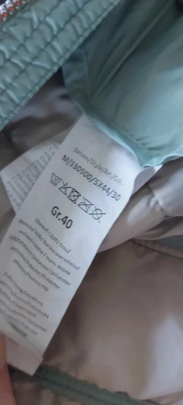 Camel active Damen Steppjacke  mintgrün Gr. 40 mit Kapuze - Bild 3 von 4