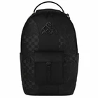 SPRAYGROUND LIMITED EDITION BACKPACK 3AM MIX UP V2 ALL BLACK SMOKE FAUX LEATHER