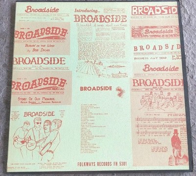 Broadside Ballads Vol.1: LP USA 1964 (VA ft Bob Dylan, Phil Ochs)