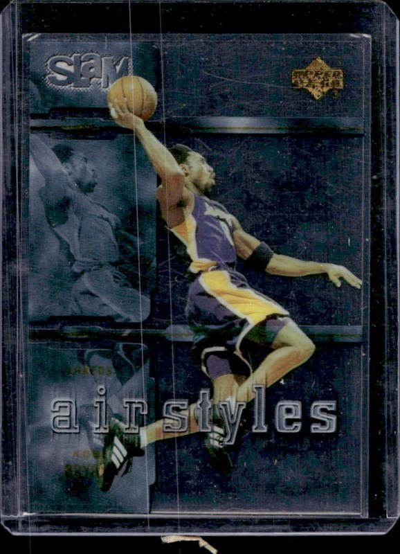 2000-01 Upper Deck Slam Kobe Bryant Air Styles #AS8 Lakers