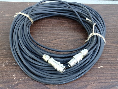 Belden CDT Black Triax cable 250 ft with Connectors