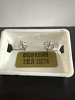 925 Sterling Silver Screw Back 0.50 CTW Moissanite Stud Earrings — photo 3