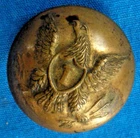 ANTIQUE CIVIL WAR "I" UNION INFANTRY NON-DUG BUTTON NO BACKMARK