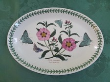 Portmeirion Botanic Garden Oval Plate, 10.75" X 7.5".