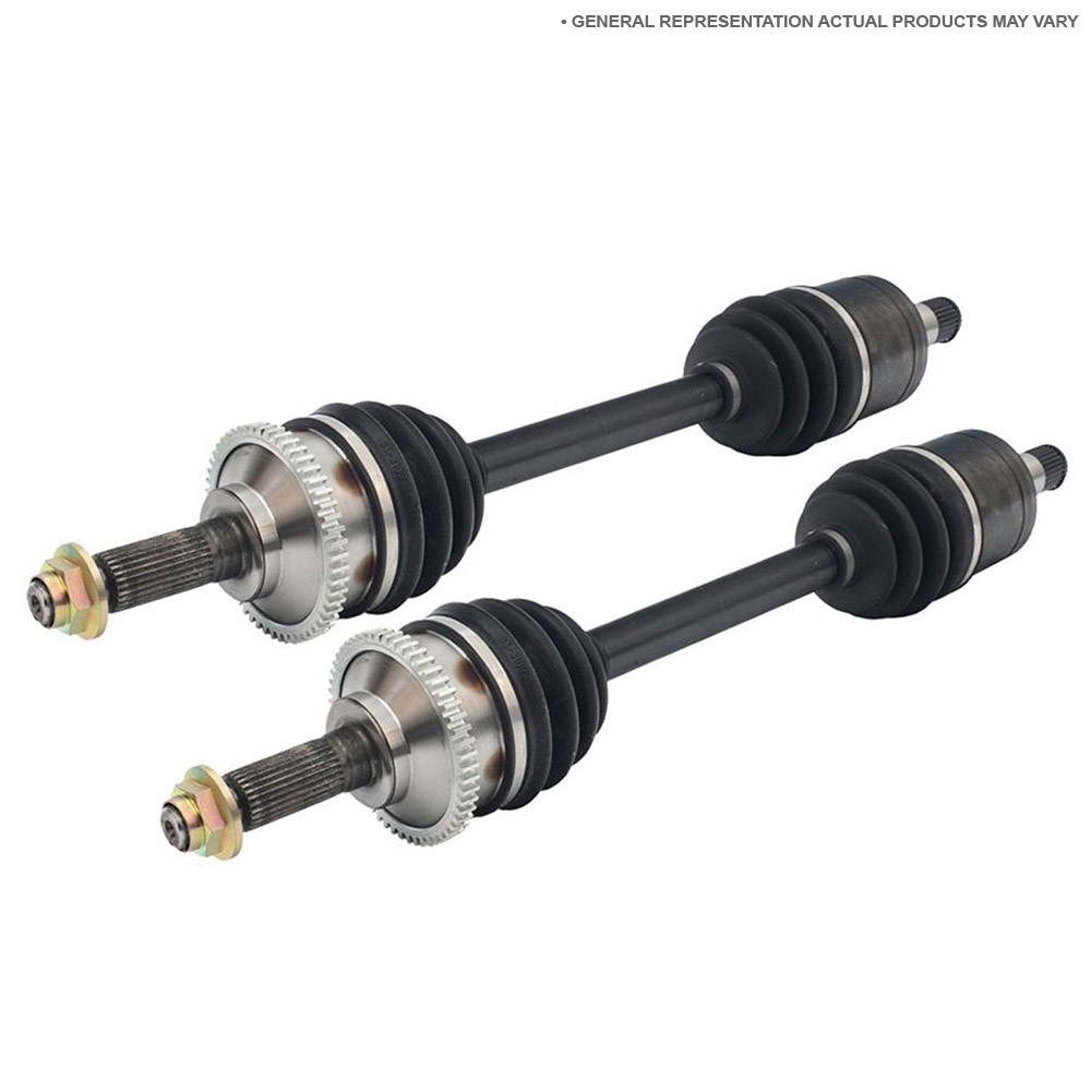 For Bentley Continental 2003-2012 Pair Front CV Axle Shafts DAC