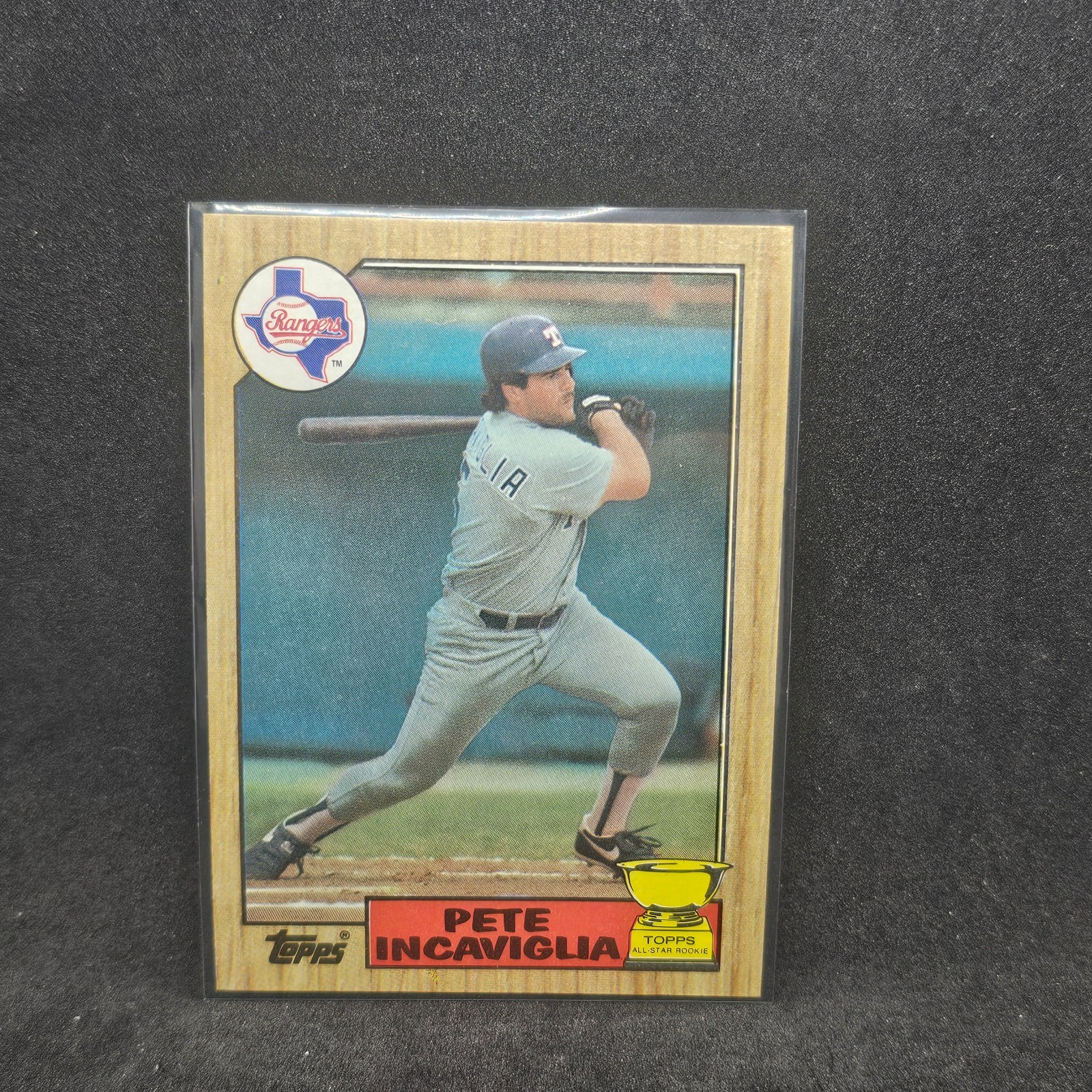 1987 Topps - Pete Incaviglia #550 (RC)