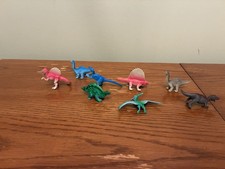 Safari Ltd. Miniature Figures Lot Dinosaurs Prehistoric cool color variants