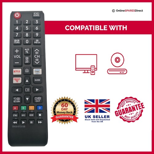 Remote Control For Samsung UN75TU8000FXZA For Class 8 LED 4K UHD Smart TV - Picture 9 of 11