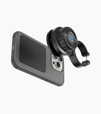 APEXEL Magnetic Telescope Phone Adapter in Aluminum Fits All Smartphone (45-55M)