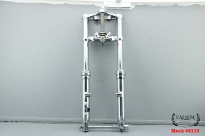 2000 Harley Softail Standard 41mm Front End Fork Suspension Leg Set CHROME #4110