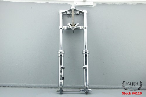 2000 Harley Softail Standard 41mm Front End Fork Suspension Leg Set CHROME #4110