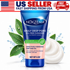 Noxzema Ultimate Clear Face Wash, Daily Deep Pore Cleanser Deep Cleansing 6oz
