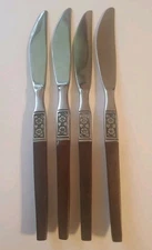 4 Knives EKCO ETERNA La Joya Stainless Steel Flatware Japan MCM