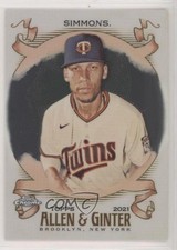 2021 Topps Allen & Ginter Chrome Andrelton Simmons #200 0i40