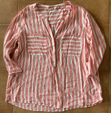 TOM TAILOR Damen Bluse Tunika Gr. 46 rosa/wei...
