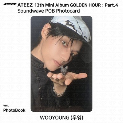 ATEEZ 13th Mini Album Golden Hour Part.4 Soundwave POB Photocard