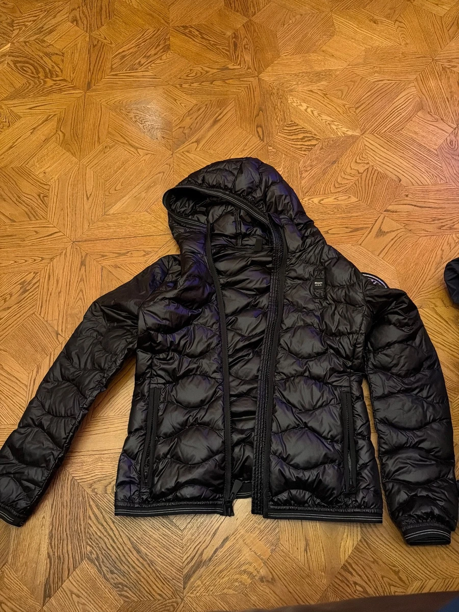 Generico Piumino Donna Lungo Leggero Con Cappuccio Piumini Con Zip Elegante Cappotto Ripiegabile Invernale Giacca Piumino Comodo E Caldo Giubbotto Lunghe Antivento Autunno (Blue, S