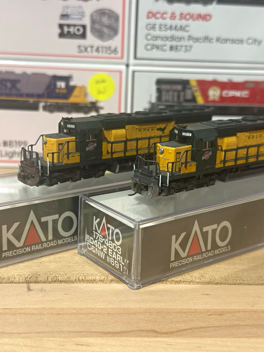 N Yellow Model Railroad Locomotives with Vintage for sale | eBay