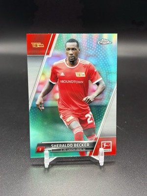 SHERALDO BECKER 2021-22 Topps Bundesliga ~ AQUA FOIL 197/275~ FC UNION BERLIN