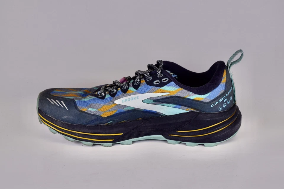 Brooks Mujer Cascadia 16 1203631B427 Azul Zapatos para Correr Tenis Talla 7 B Foto 2 de 4