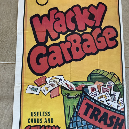 Wacky Packages 1974 WACKY GARBAGE Poster 18”x9.5” - Picture 3 of 4