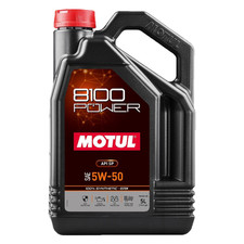 Motul 8100 5W50 Power ehemals Sport 5W-50 NEU 5Liter Motoröl Ford 931-D
