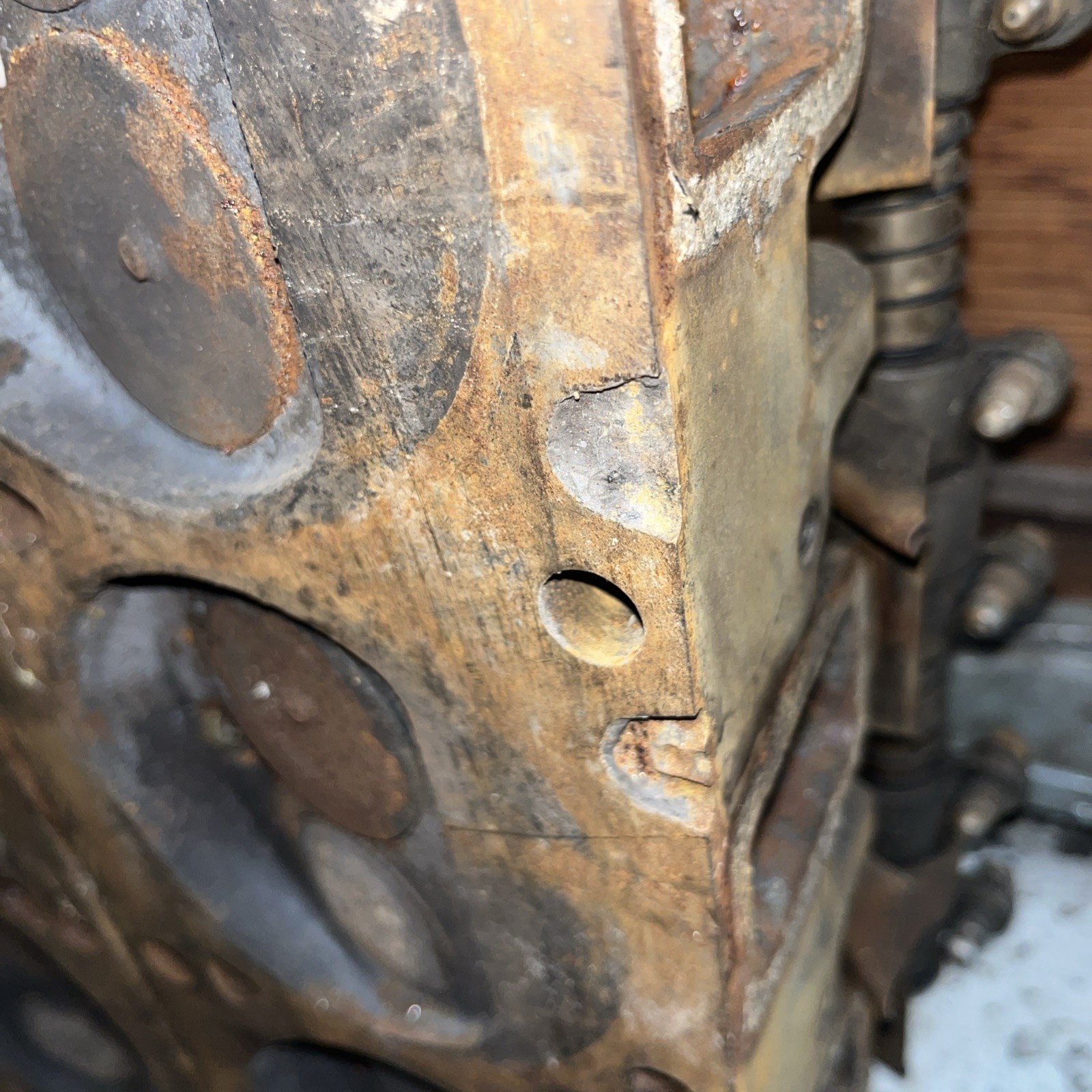 Ford FE 427 Low Riser C3AE-6090-J Cylinder Heads with rockers | eBay