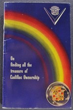 1949 Cadillac Owners Manual 60 Special 61 62 75 Reprint